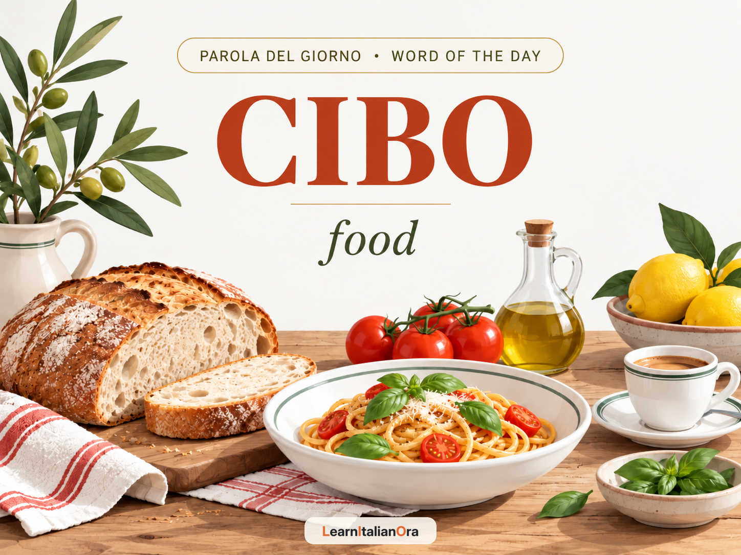 Italian word of the day: cibo (food)
